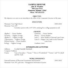 Free 8 Sample Academic Resume Templates In Pdf Ms Word