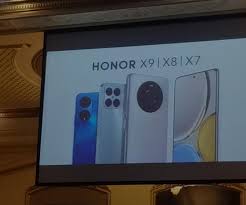 Honor X7, X8 and X9 5G specs and design ...