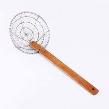 1 x mesh strainer perfect for frying utensil you need for frying up your favorite. Letschef Stainless Steel Spider Strainer Asian Kitchen Mesh Wok Strainer Wire Food Cooking Skimmer Basket 7 Inch Hand Made Buy Online In Bosnia And Herzegovina At Bosnia Desertcart Com Productid 130204020
