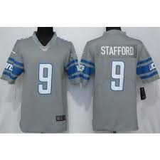 Men 39 S Detroit Lions 9 Matthew Stafford Limited Gray 2017 Rush Jersey Detroit Lions Nfl Jerseys Jersey