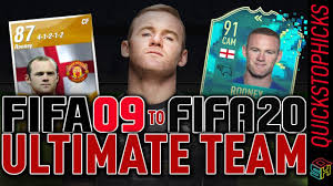 Wayne rooney was born on oct. Wayne Rooney Fifa 09 Fifa 20 Fut History Evolution I Wayne Rooney Fifa Ultimate Team History Youtube
