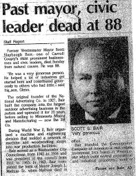 Scott Slaybaugh Bair Sr. (1901-1989)