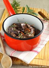 De Vous A Moi Civet De Lapin Recettes De Cuisine Recette Cuisine