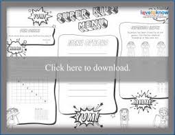 You can also see free menu templates. Free Printable Kids Menu Templates Lovetoknow
