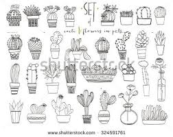 Paper Garland People Tattoo Plant Tattoo Cactus Tattoo Minimalist Drawing