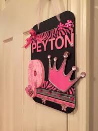 Customized Bedroom Door Sign Made For Little Girl Bedroom Door Signs Bedroom Doors Door Signs Diy