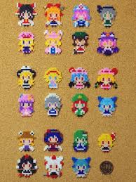 ミニフューズビーズdeラブライブ 刺繍 図案 アクアビーズ 図案 ビーズ