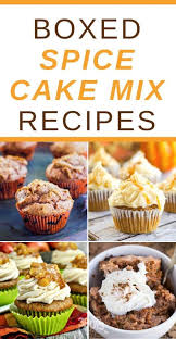 Recipes Using Spice Cake Mix Spice Cake Mix Recipes Recipes Using Cake Mix Spice Cake Mix
