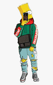 Silahkan kunjungi postingan swag cartoon cool wallpaper supreme untuk membaca artikel selengkapnya dengan klik link di atas. Logo Supreme Bart Simpson Coloring Pages Novocom Top