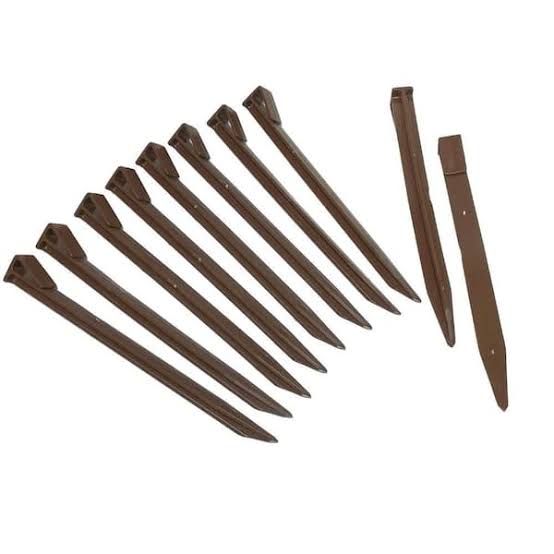Terrace Board Stakes in Brown (20-Pack)