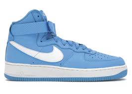 If you're a fan of this shade of blue and can't get enough of the air force 1, i advise you take a look at this readily available release. Nike Air Force 1 Hi Retro Qs University Blue Summit White 743546 400