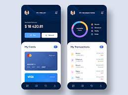 Crypto Wallet App Mobile App Design Inspiration App Interface Design Mobile App Design