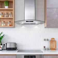 Maybe you would like to learn more about one of these? Amazon Com Cosmo 668wrcs75 Wall Mount Range Hood With Ducted Exhaust Vent 3 Speed Fan Soft Touch Controls Tempered Glass Permanent Filters In Stainless Steel 30 Inches Appliances