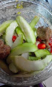Cara membuat manisan mangga pedas. Resepi Jeruk Mangga Asam Boi