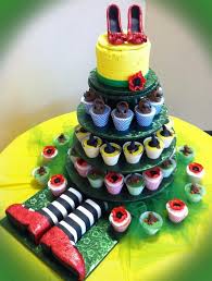 The most common wizard of oz decorations material is paper. Wizard Of Oz Cupcakes And Cake Cake By Skmaestas Cakesdecor