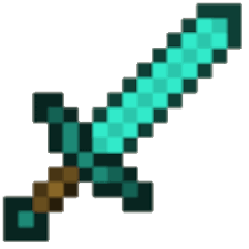 Dirt and sand dig so quickly that your stone shovel is gone in a minute. Minecraft Diamond Sword Icon 134446 Free Icons Library