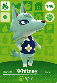 Nintendo animal crossing happy home designer amiibo card ankha 188/200 usa version. Nintendo Animal Crossing Happy Home Designer Amiibo Card Whitney 148 200 Usa Version Pricepulse