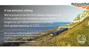 Network Rail Sets World First Targets To Combat Global Warming Network Rail