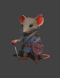 House Mouse Fredrik Rattzen Mouse Illustration Character Design Warriors Illustration