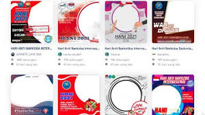 Cara membuat twibbon offline dan online. Twibbon Hani 2021 Atau Frame Foto Hari Anti Narkoba Internasional Bisa Pilih Gambar Tribun Padang
