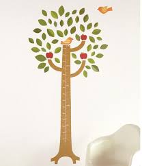 Tree Growth Chart Wall Decal