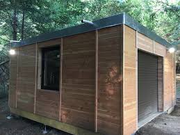 Voici les étapes à suivre lors de la construction d'un garage en bois: Un Garage Ossature Bois En Autoconstruction Comment Faire Efnudat