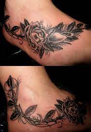 Růže lýtko | nápady na tetování, tetování a růže. Tetovani Ornamentalni Ruze Tetovani Tattoo