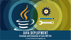 Java Deployment Creation And Execution Of Java Jar File