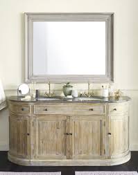 recycled pine double vanity unit leonce