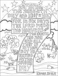 Remember sabbath day coloring page twisty noodle pages. Sabbath Day Coloring Pages