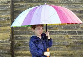 Boy And Umbrella Umbrella Boys Emotions