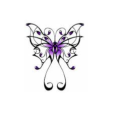 Black And Purple Butterfly Tattoo Wedding White Purple Black Silver Project Wedding Tribal Butterfly Tattoo Tattoos Butterfly Tattoo Designs