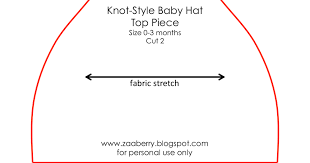 Zaaberry Baby Hat Pattern Pdf Baby Sewing Baby Hats Sewing For Kids