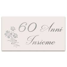 Yban103 pdl001festoni di carta per compleanno 60 anni 1 fantasia 1 metro l'uno4,99 € 3pz. Anniversario Matrimonio Diamante