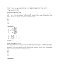 Check spelling or type a new query. Pembahsan Soal Un Fisika Induksi Magnetik Tentang Perbandingan Jawabanku Id