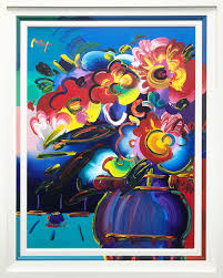 Maybe you would like to learn more about one of these? Peter Max Vase Of Flowers Series 17 Ver Iv 1 2000 Artsy