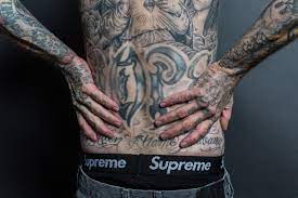 Many people know travis barker from blink 182 for his drumming skills but in the world of ink and color he is better known for his wild tattoos. Travis Barker Talks Tattoos And Pain Gq