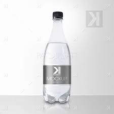 Beverage Clear Plastic Bottle Psd Mockup Clear Plastic Bottles Bottle Plastic Bottles