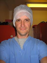 Dad get's ready for Surgery