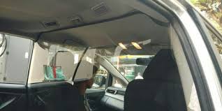 Plastic shields are put in places where people may be working in an office. Polycarbonate Frame Type Plastic Covid 19 Car Safety Partition Glass Rs 4000 Piece Id 22345771730