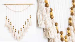 Macrame artwork is the 1970s classic from the amazing hanging plant holders to the intricate wall hangings you see in the glamorous homes you see in the pages of architectural digest. Boho Macrame Wall Hanging Cj Design