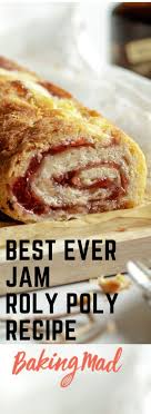 Classic Jam Roly Poly Recipe In 2020 British Cooking Roly Poly Recipes Jam Roly Poly