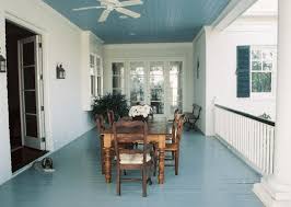 Blue Porch Floor Paint Color Ideas Blue Porch Ceiling Haint Blue Porch Ceiling Traditional Porch
