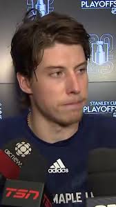 “No thought of that at all.”, Mitch Marner when asked if he’s gave thought  to last night potentially being his last home game as a Leaf., 🎥:  @tsn_official
