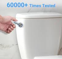 Kit de rechange universel pour poignée de toilette à montage latéral  compatible avec les pièces de toilette standard américain, levier de  poignée de ...