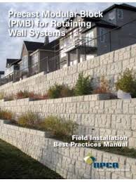 The recon concrete blocks for retaining walls are made from wet cast concrete specifically designed to withstand adverse conditions. Precast Modular Block Pmb For Retaining Wall Systems Precast Modular Block Pmb For Retaining Wall Systems Pdf Pdf4pro