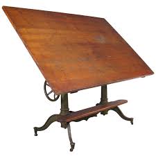 Exceptional Antique Cast Iron Adjustable Drafting Table Cast Iron Table Legs Iron Table Drafting Table