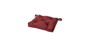 IKEA Malinda Chair Cushion, 40/35x38x7 cm, Dark Brown-red : Amazon.co.uk:  Home & Kitchen
