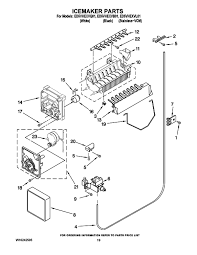 whirlpool ed5vhexvb01 side by side