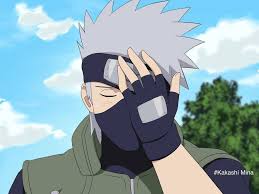 That Face Palm Kakashi Hatake Kakashi Anime Naruto